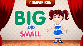 Big and Small  Comparison for Kids  Learn PreSchool Concepts with Siya  Part 1 [upl. by Eniamret]