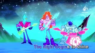 Teen Titans Go The Night Begins To Shine Lyrics Video OFFICIAL Music Video [upl. by Grier351]