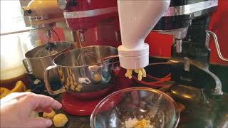 How To Make Fusilli with a KitchenAid Pasta Press [upl. by Jeralee132]