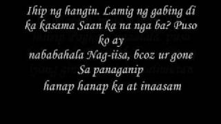 Panaginip by Gagong Rapper ft Gloc 9w Lyrics [upl. by Aehsel]