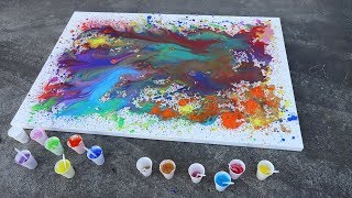 How to Create a Drip Painting [upl. by Nitsa]