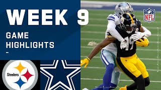 Steelers vs Cowboys Week 9 Highlights  NFL 2020 [upl. by Bate]