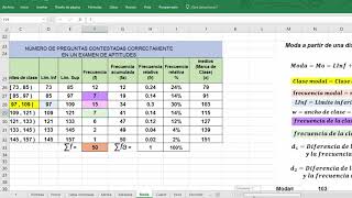 Medidas de Tendencia Central y Posición para datos agrupados [upl. by Hamrah]