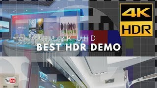 BEST HDR DEMO FOR TVs  4KHDR TEST [upl. by Blunt299]