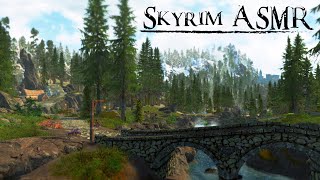 Skyrim ASMR 🏰 Walking in Beautiful Modded Skyrim Together 🛡️ Ear to Ear Whispers [upl. by Ignacia40]