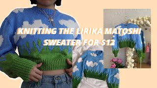 knitting the 270 lirika matoshi cloud sweater for 12 [upl. by Robinia]