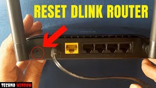 How to Reset Dlink Router to Default Settings [upl. by Einahpats]