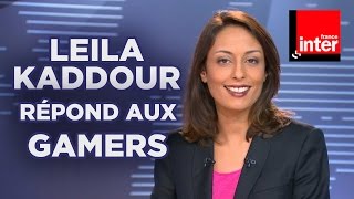 Leïla KaddourBoudadi de France Inter répond aux gamers sur Eclypsia [upl. by Akirdnwahs]