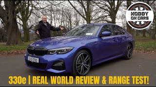 BMW 330e review  In depth look around AND actual range info [upl. by Golightly]