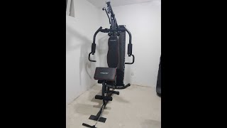 All in one home gym machine assembly  multi station [upl. by Mourant]