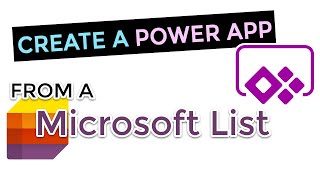 MICROSOFT LISTS AND POWER APPS  A beginners guide on how to create a PowerApp from a Microsoft List [upl. by Ynohtnaeoj]