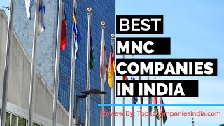 Top 10 Multinational Companies In India  MNC Companies In India [upl. by Nikolia]