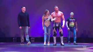 Buddy Murphy amp Aalyah  Entrance with Mysterio Family SmackDown Nov 27 2020 [upl. by Eldreeda884]