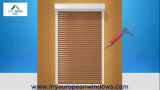 Roller shutter installation [upl. by Winstonn]