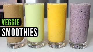 4 Delicious Vegetable Smoothies that You Need to Try [upl. by Ydroj]