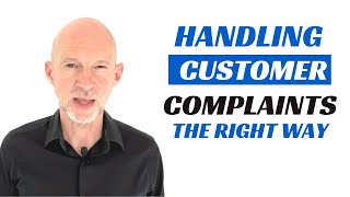 Customer Service  Handling Complaints [upl. by Anelaj]