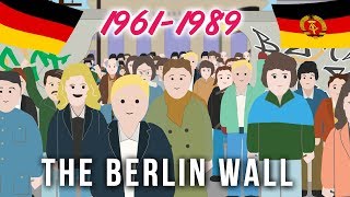 The Berlin Wall 19611989 [upl. by Delmer]