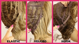 How to Use Adjustment Straps in Your Wigs [upl. by Ierdna]