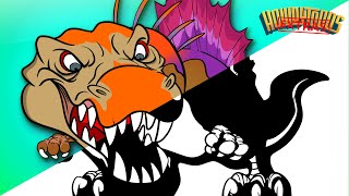 Spinosaurus Song  Behind the Scenes from Script to Animation by Howdytoons Extras [upl. by Amilb627]