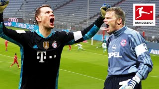 Manuel Neuer amp Oliver Kahn  Magical Skills amp Saves [upl. by Akihdar]