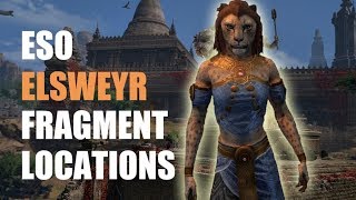 Elder Scrolls Online Elsweyr Fragments Locations [upl. by Yadrahs]