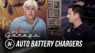 Automotive Battery Chargers  Jay Lenos Garage [upl. by Ttenrag]