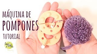 TIPS Cómo usar la máquina para hacer pompones [upl. by Yug]