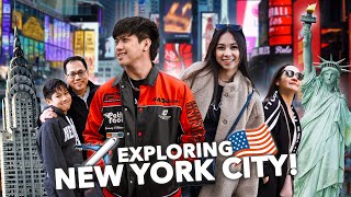 Exploring NEW YORK CITY Travel Vlog  Ranz Kyle [upl. by Deraj]