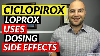 Ciclopirox Loprox  Uses Dosing Side Effects  Pharmacist Review [upl. by Ozmo704]