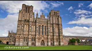 Wells England Medieval Center and Cathedral [upl. by Attegroeg]