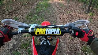 HONDA CRF125F  TRAIL RIDING [upl. by Damalis713]