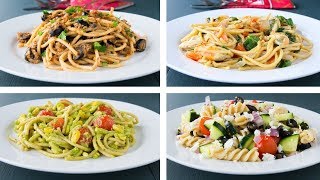 4 Recetas de Pastas Saludables Para Adelgazar Caseras amp Fáciles [upl. by Eryt587]