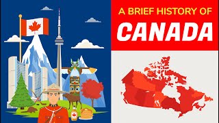 Canada History  Timeline and Animation in 5 Minutes [upl. by Eilyr523]