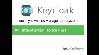 Keycloak Tutorial 04  Introduction to Realms [upl. by Ettolrahs]