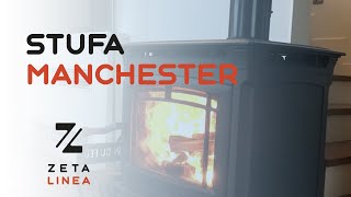 Stufa a legna in ghisa Manchester  Hergom [upl. by Redleh]