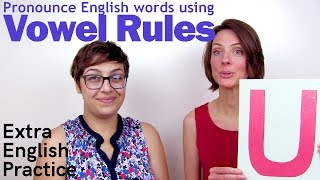 English Vowel Rules  Spelling and Pronunciation [upl. by Irok]