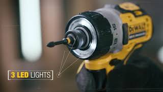 DEWALT® 12V XR BRUSHLESS SCREWDRIVER DCF601 [upl. by Eirrej]