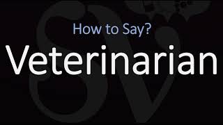 How to Pronounce Veterinarian CORRECTLY Meaning amp Pronunciation [upl. by Nyleahcim269]