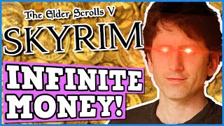 BECOMING GOD IN SKYRIM WITH INFINITE MONEY  Skyrim Is Perfectly Balanced Game With No Exploits [upl. by Torres229]