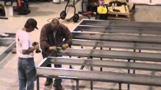 Steel floor assembly [upl. by Mirth]