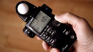 Learning how to use your Light Meter for film photography [upl. by Tuhn]