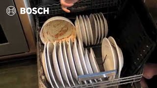 How To Load A Dishwasher Bosch Dishwasher Tip 1 [upl. by Tye343]