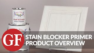 Stain Blocker WaterBased Primer Product Overview  General Finishes [upl. by Devol]