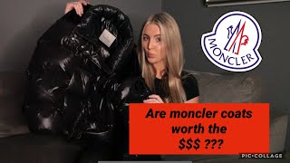 ARE MONCLER JACKETS WORTH THE MONEY  TRY ON [upl. by Lydon]