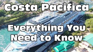 Costa Pacifica Cruise Ship  Video Tour  All Decks and 2 Cabins [upl. by Amilb]