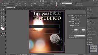 Creación de un díptico en InDesign [upl. by Amorita114]