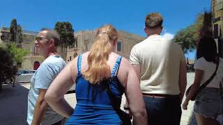 Mdina  Malta  Walking Tour [upl. by Enalahs]