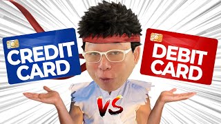 CREDIT VS DEBIT CARD Ano ang mas okay para sayo [upl. by Brinkema327]