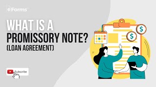 Promissory Note Loan Agreement  EXPLAINED [upl. by Dorinda]