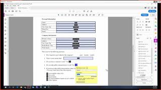 Adobe Acrobat Pro DC Tutorial 18  Prepare Form Part 1 [upl. by Nnoved]